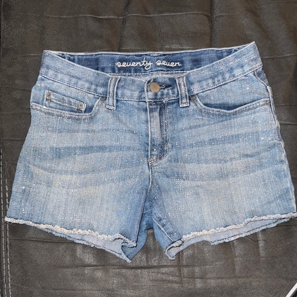 Seventy Women's Blue Denim Shorts